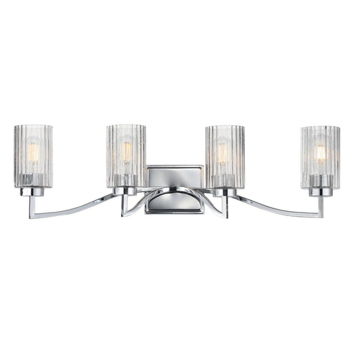 Myhouse Lighting Maxim - 21374CRPN - Four Light Bath Vanity - Rigata - Polished Nickel