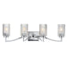 Myhouse Lighting Maxim - 21374CRPN - Four Light Bath Vanity - Rigata - Polished Nickel