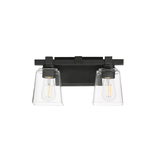 Myhouse Lighting Maxim - 21382CLBK - Two Light Wall Sconce - Cubos - Black