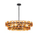 Myhouse Lighting Maxim - 21823AMGM - Four Light Chandelier - Loren - Gunmetal