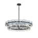 Myhouse Lighting Maxim - 21823TCGM - Four Light Chandelier - Loren - Gunmetal