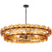 Myhouse Lighting Maxim - 21824AMGM - Six Light Chandelier - Loren - Gunmetal