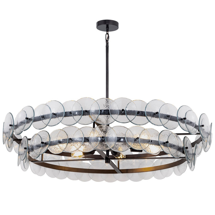 Myhouse Lighting Maxim - 21824TCGM - Six Light Chandelier - Loren - Gunmetal