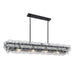 Myhouse Lighting Maxim - 21826TCGM - Four Light Linear Chandelier - Loren - Gunmetal