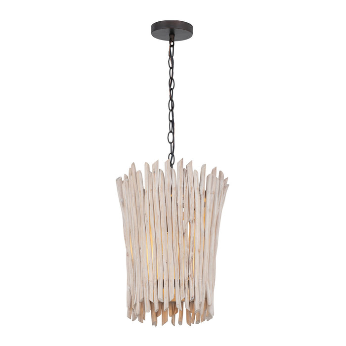 Myhouse Lighting Maxim - 22421WWTBZ - One Light Pendant - Baywood - Textured Bronze