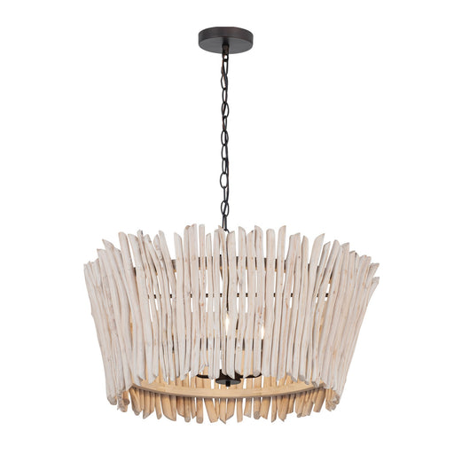 Myhouse Lighting Maxim - 22426WWTBZ - Four Light Chandelier - Baywood - Textured Bronze