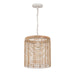 Myhouse Lighting Maxim - 22442NAEC - One Light Pendant - Vannerie - Ecru