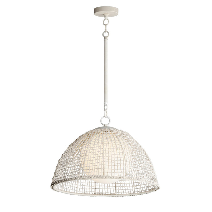 Myhouse Lighting Maxim - 22472WWT - One Light Pendant - Cestino - Weathered White