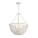 Myhouse Lighting Maxim - 22473WWT - Four Light Pendant - Cestino - Weathered White