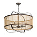 Myhouse Lighting Maxim - 22475NAANB - Four Light Pendant - Cestino - Antique Bronze