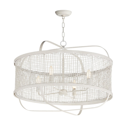 Myhouse Lighting Maxim - 22475WWT - Four Light Pendant - Cestino - Weathered White