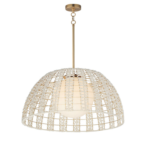 Myhouse Lighting Maxim - 22482SWGLD - One Light Pendant - Macrame - Gold