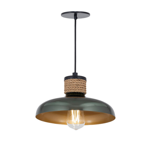 Myhouse Lighting Maxim - 22492JU - One Light Pendant - Bingham - June Bug