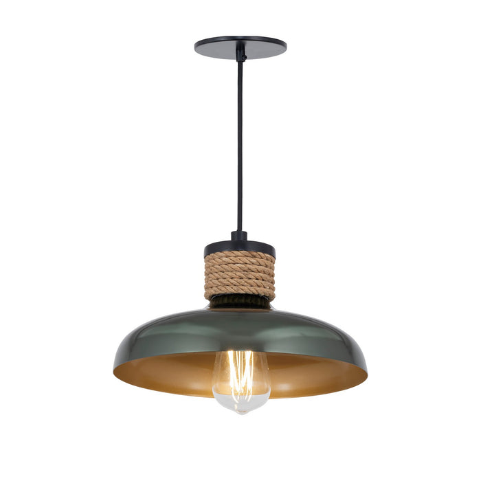 Myhouse Lighting Maxim - 22492JU - One Light Pendant - Bingham - June Bug