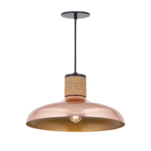 Myhouse Lighting Maxim - 22494CP - One Light Pendant - Bingham - Copper