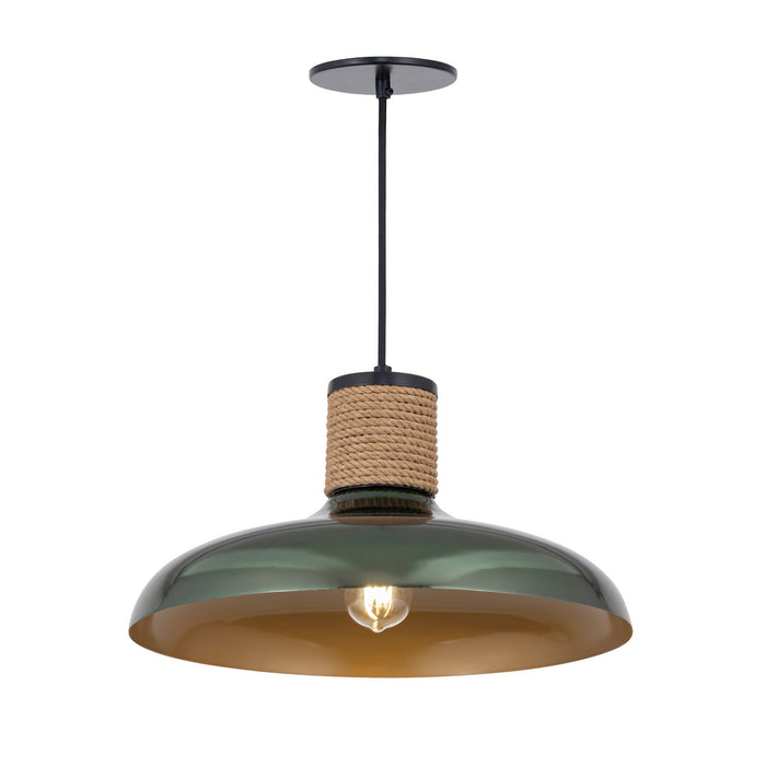 Myhouse Lighting Maxim - 22494JU - One Light Pendant - Bingham - June Bug