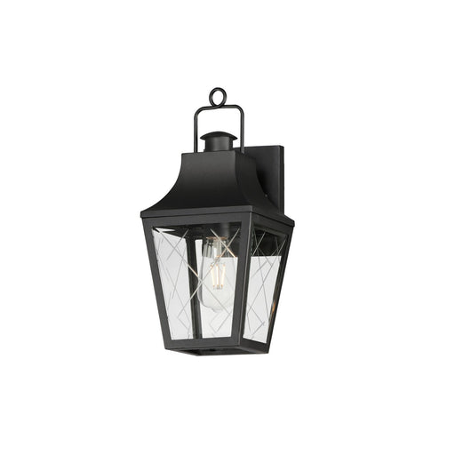 Myhouse Lighting Maxim - 30361CLBK - One Light Outdoor Wall Sconce - Storybook - Black
