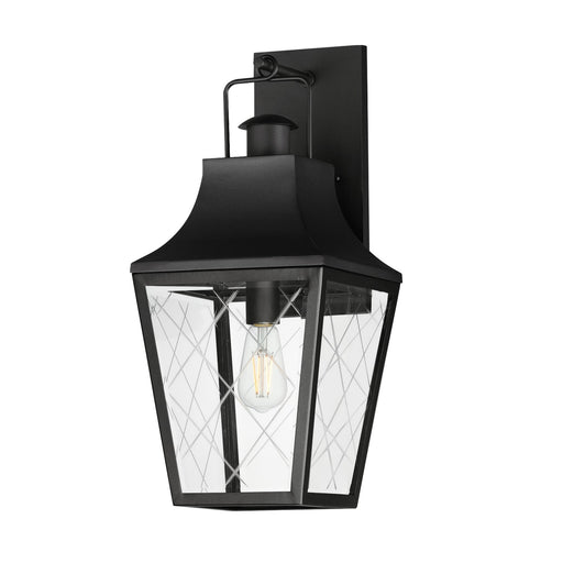 Myhouse Lighting Maxim - 30363CLBK - One Light Outdoor Wall Sconce - Storybook - Black