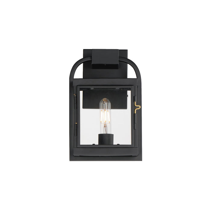 Myhouse Lighting Maxim - 30801CLBK - One Light Outdoor Wall Sconce - Bonham - Black