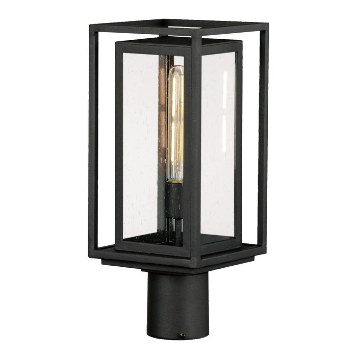 Myhouse Lighting Maxim - 40660CDBK - One Light Outdoor Post Mount - Cabana VX - Black