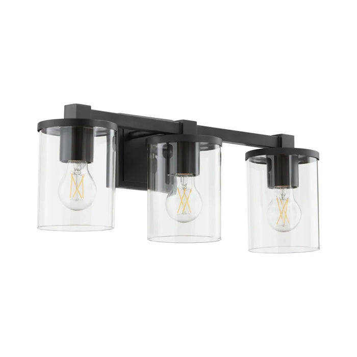 Myhouse Lighting Quorum - 523-3-59 - Three Light Vanity - Bolton - Matte Black