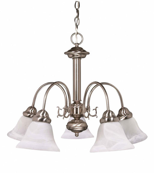 Myhouse Lighting Nuvo Lighting - 60-181 - Five Light Chandelier - Ballerina - Brushed Nickel