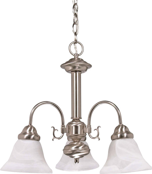 Myhouse Lighting Nuvo Lighting - 60-182 - Three Light Chandelier - Ballerina - Brushed Nickel