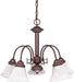 Myhouse Lighting Nuvo Lighting - 60-183 - Five Light Chandelier - Ballerina - Old Bronze