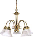 Myhouse Lighting Nuvo Lighting - 60-185 - Five Light Chandelier - Ballerina - Polished Brass