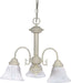 Myhouse Lighting Nuvo Lighting - 60-188 - Three Light Chandelier - Ballerina - Textured White