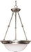 Myhouse Lighting Nuvo Lighting - 60-203 - Three Light Pendant - Alabaster Glass Brushed Nickel - Brushed Nickel