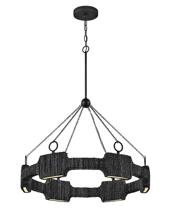 Myhouse Lighting Hinkley - 34106CBK - LED Chandelier - Raffi - Carbon Black