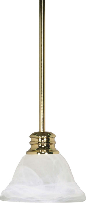 Myhouse Lighting Nuvo Lighting - 60-367 - One Light Mini Pendant - Empire - Polished Brass