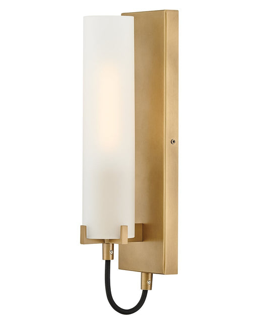 Myhouse Lighting Hinkley - 37850HB-WH - LED Wall Sconce - Ryden - Heritage Brass