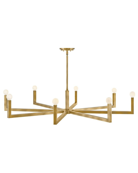 Myhouse Lighting Hinkley - 45049HB - LED Chandelier - Ezra - Heritage Brass