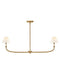 Myhouse Lighting Hinkley - 45164HB - LED Linear - Greta - Heritage Brass