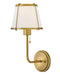 Myhouse Lighting Hinkley - 4890LDB-OW - LED Wall Sconce - Clarke - Lacquered Dark Brass