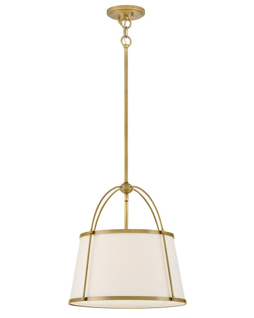 Myhouse Lighting Hinkley - 4894LDB-OW - LED Pendant - Clarke - Lacquered Dark Brass