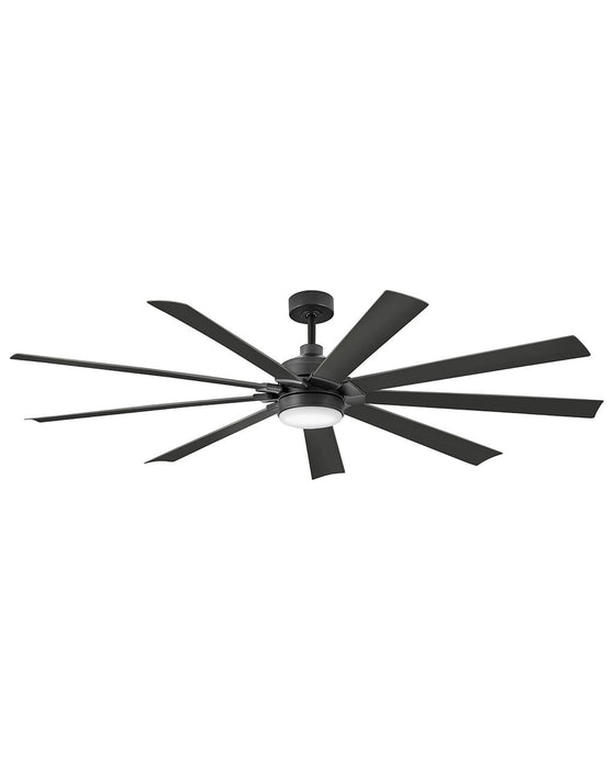 Myhouse Lighting Hinkley - 904280FBB-LWD - 80"Ceiling Fan - Turbine - Matte Black