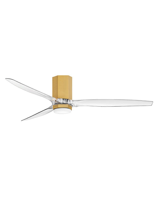 Myhouse Lighting Hinkley - 905860FHB-LDD - 60"Ceiling Fan - Facet - Heritage Brass