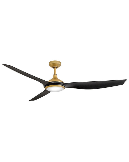 Myhouse Lighting Hinkley - 906864FHB-LDD - 64"Ceiling Fan - Talan - Heritage Brass