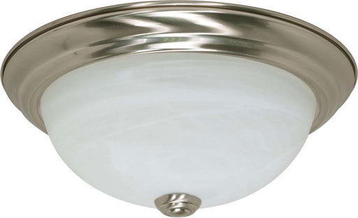 Myhouse Lighting Nuvo Lighting - 60-197 - Two Light Flush Mount - Brushed Nickel