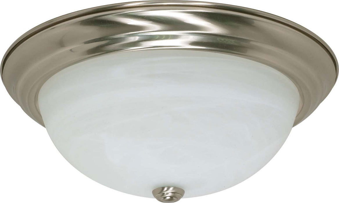 Myhouse Lighting Nuvo Lighting - 60-199 - Three Light Flush Mount - Brushed Nickel