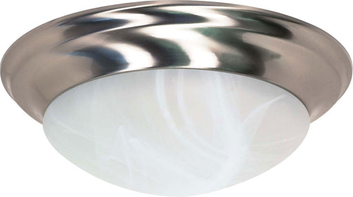 Myhouse Lighting Nuvo Lighting - 60-285 - Three Light Flush Mount - Twist and Lock Brushed Nickel - Brushed Nickel