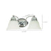 Myhouse Lighting Nuvo Lighting - 60-337 - Two Light Vanity - Empire - Polished Chrome