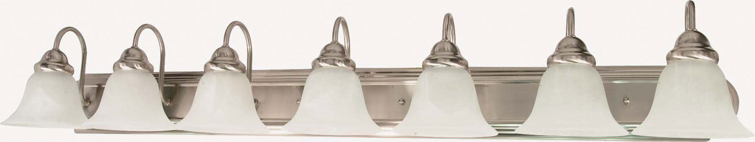 Myhouse Lighting Nuvo Lighting - 60-291 - Seven Light Vanity - Ballerina - Brushed Nickel