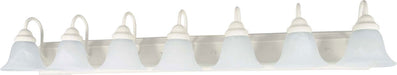 Myhouse Lighting Nuvo Lighting - 60-294 - Seven Light Vanity - Ballerina - Textured White