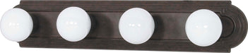 Myhouse Lighting Nuvo Lighting - 60-305 - Four Light Vanity - Old Bronze