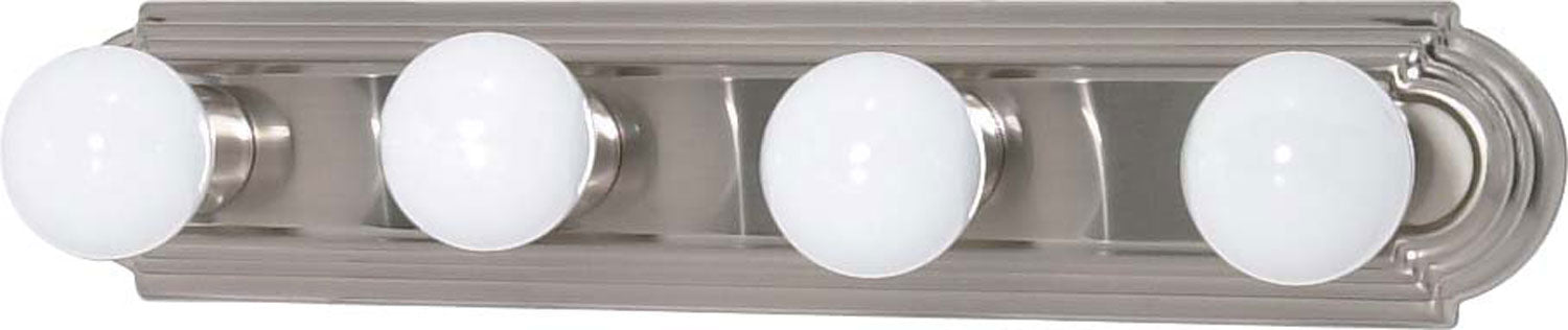 Myhouse Lighting Nuvo Lighting - 60-301 - Four Light Vanity - Brushed Nickel