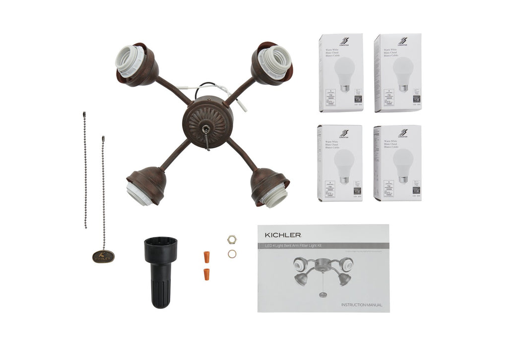 Myhouse Lighting Kichler - 350015TZ - LED Fan Fitter - Accessory - Tannery Bronze